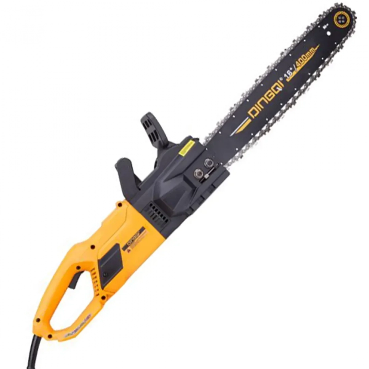 Ηλεκτρικό αλυσοπρίονο με λάμα Dingqi 1800W 109016 πορτοκαλί