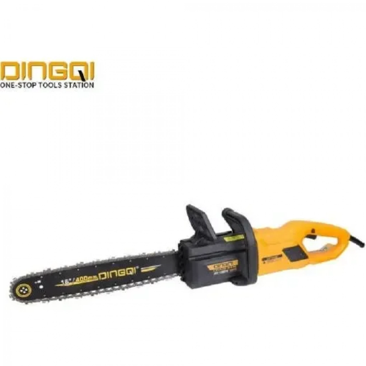 Ηλεκτρικό αλυσοπρίονο με λάμα Dingqi 1800W 109016 πορτοκαλί