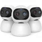 IP Κάμερα Τύπου Θόλος 2K 360º WiFi Android/iOS & Αναγνώριση Προσώπου Andowl Q-S2099 – Λευκό