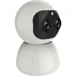 IP Κάμερα Τύπου Θόλος 2K 360º WiFi Android/iOS & Αναγνώριση Προσώπου Andowl Q-S2099 – Λευκό