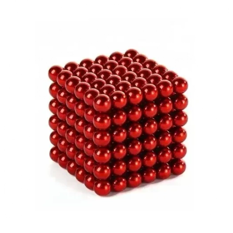Μαγνητικές Μπίλιες σε κόκκινο χρώμα 5mm