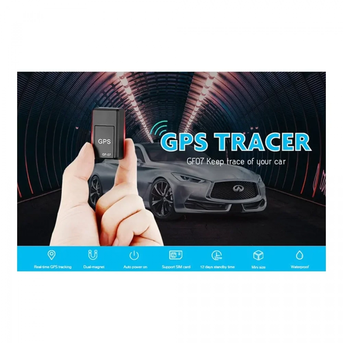 Συσκευή Ασφαλείας Οχήματος με GSM Υποστήριξη GF-07 - Image 8