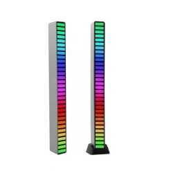 Πολύχρωμη μπάρα LED φωτισμού με αναγνώριση ήχου D08-RGB