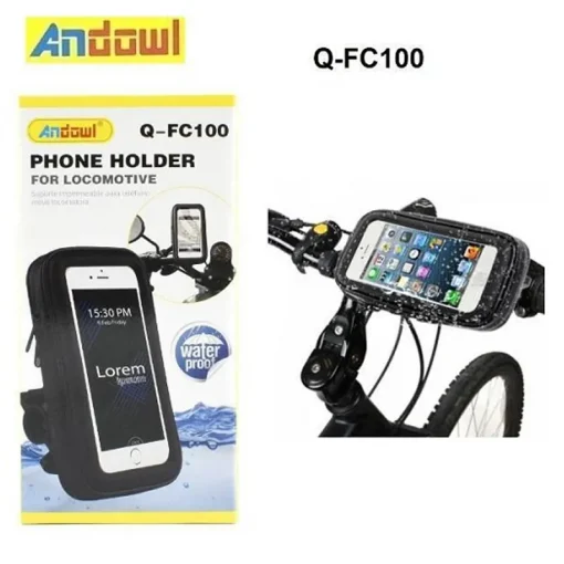 Q-FC100 Andowl Βάση Στήριξης Ποδηλάτου για Κινητό