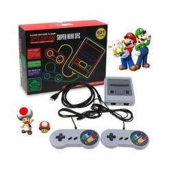 Retro κονσόλα παιχνιδομηχανή 621 παιχνίδια HDMI super mini SFC