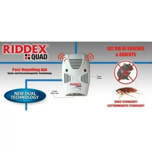 Riddex Quad Συσκευή Υπερήχων Απώθησης Τρωκτικών