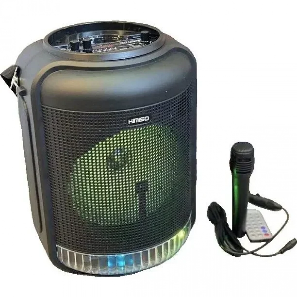 Φορητό ηχείο με bluetooth και μικρόφωνο karaoke Kimiso QS-4001 μαύρο