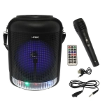 Φορητό ηχείο με bluetooth και μικρόφωνο karaoke Kimiso QS-4001 μαύρο