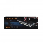 Αδιάβροχος φακός κεφαλής 10LED 25smd W682