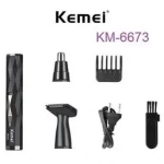 Kemei Trimmer Μηχανή Επαναφορτιζόμενη KM-6673