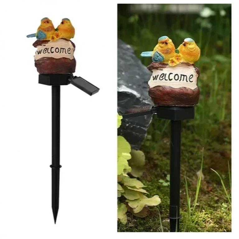 Ηλιακό φως LED Welcome