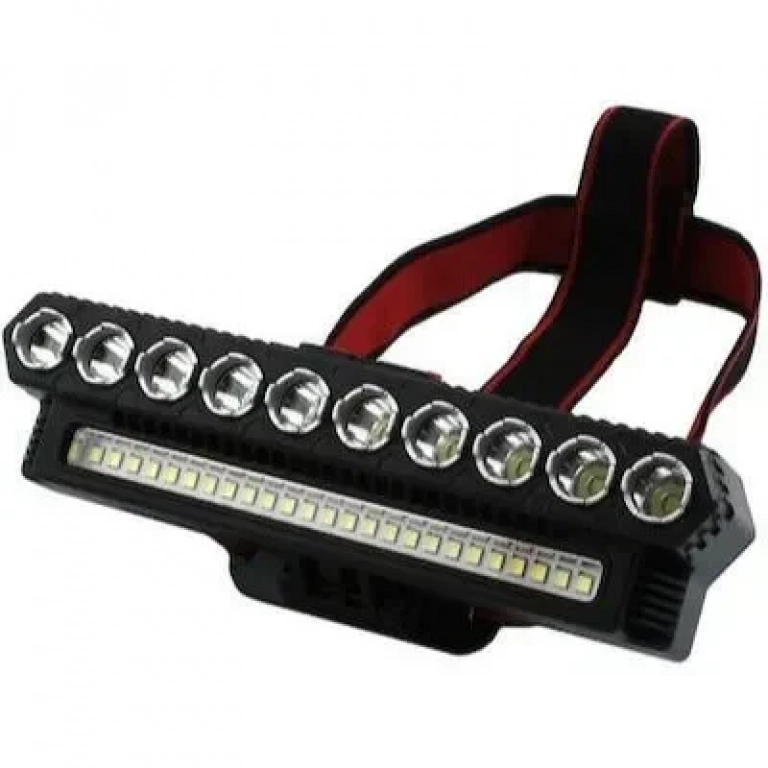 Αδιάβροχος φακός κεφαλής 10LED 25smd W682