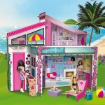 Lisciani Barbie Dream House Ονειρεμένη Βίλα Διακοπών με Κούκλα και ΔΩΡΟ η λαμπάδα - Image 2
