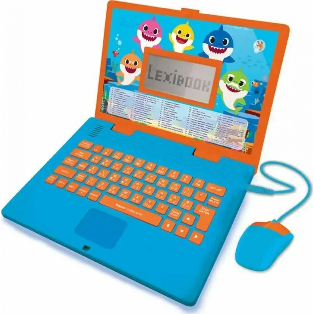 Lexibook Baby Shark Laptop Εκπαιδευτικό Δίγλωσσο και ΔΩΡΟ η λαμπάδα - Image 2