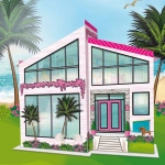 Lisciani Barbie Dream House Ονειρεμένη Βίλα Διακοπών με Κούκλα και ΔΩΡΟ η λαμπάδα - Image 3