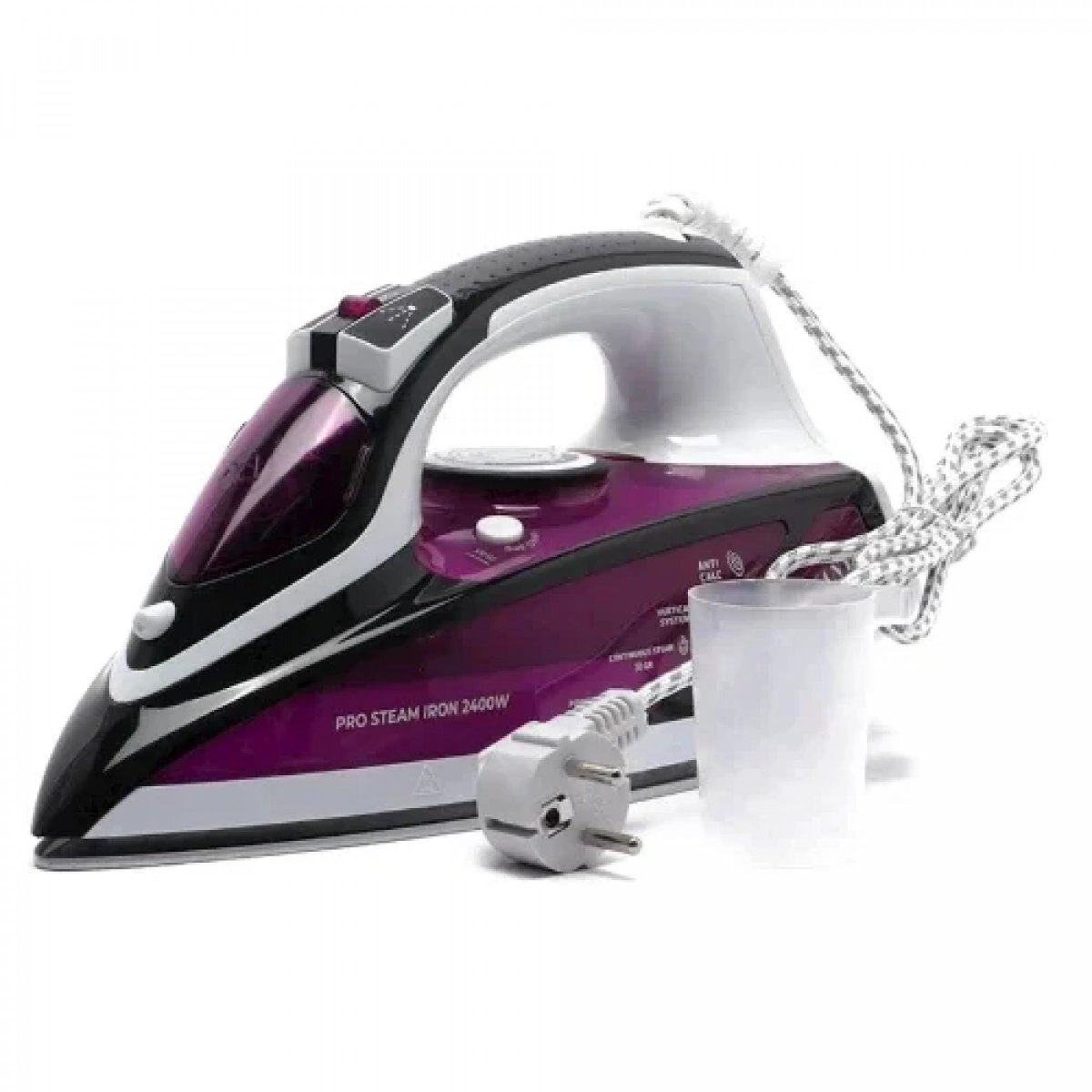 Επαγγελματικό σίδερο ατμού Sokany EL-8888 2400W Steam Iron Μωβ