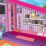 Lisciani Barbie Dream House Ονειρεμένη Βίλα Διακοπών με Κούκλα και ΔΩΡΟ η λαμπάδα - Image 7