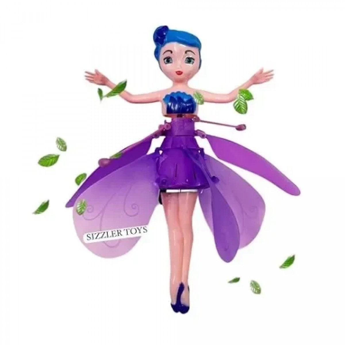 Κούκλα ιπτάμενη νεράιδα Beautiful Flying Fairy Doll Μωβ
