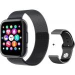 T99 Smartwatch με Παλμογράφο μαύρο και ΔΩΡΟ η λαμπάδα - Image 2