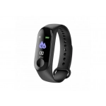 Έξυπνο Ρολόι Smart Bracelet Bluetooth Smartwatch Με Καταγραφή Βημάτων, Ύπνου + Καρδιακών Παλμών ΟΕΜ Μ3, σε μαύρο χρώμα
