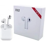 Ασύρματα Ακουστικά Earbuds Bluetooth v5 i12 TWS Wireless Touch OEM