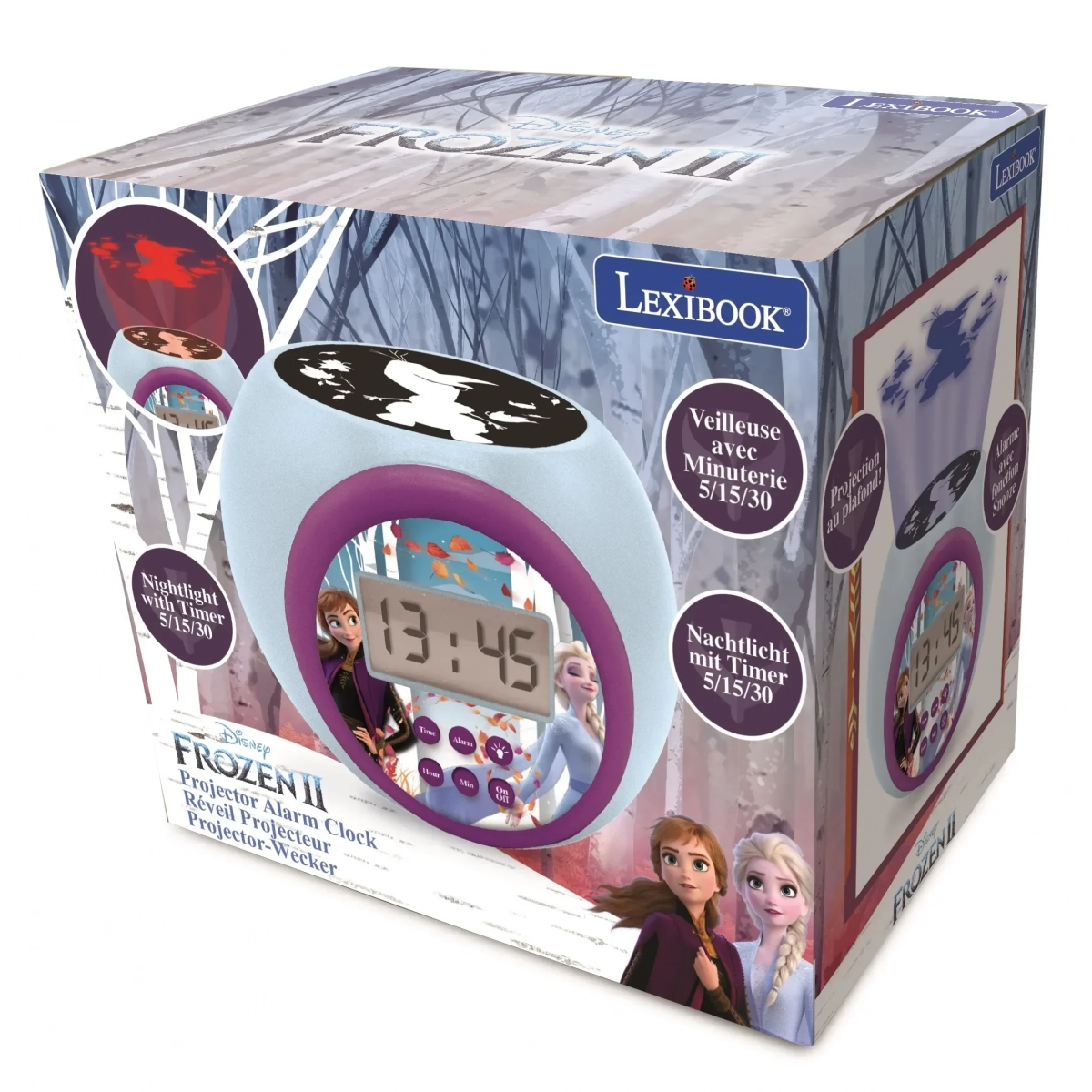 Lexibook Ψηφιακό Ρολόι Επιτραπέζιο με Ξυπνητήρι Frozen και ΔΩΡΟ η λαμπάδα - Image 8