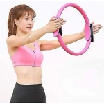 Δαχτυλίδι γυμναστικής με αντίσταση Pilates Ring ροζ