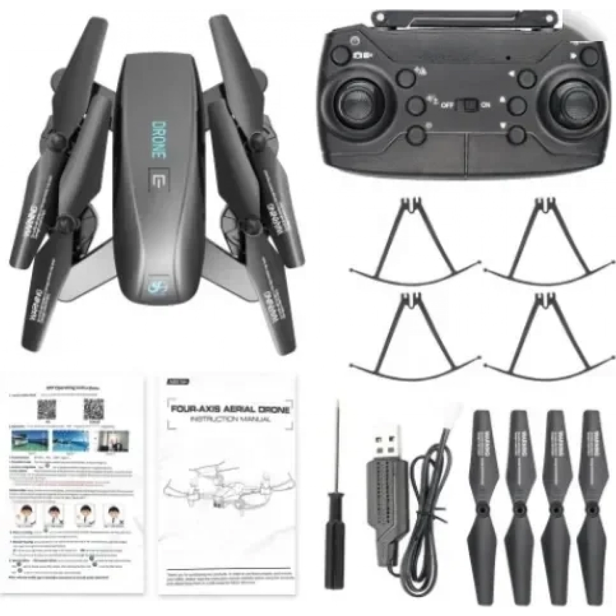 ToySky S173 Drone με Κάμερα 4K και Χειριστήριο με ΔΩΡΟ τη λαμπάδα - Image 2