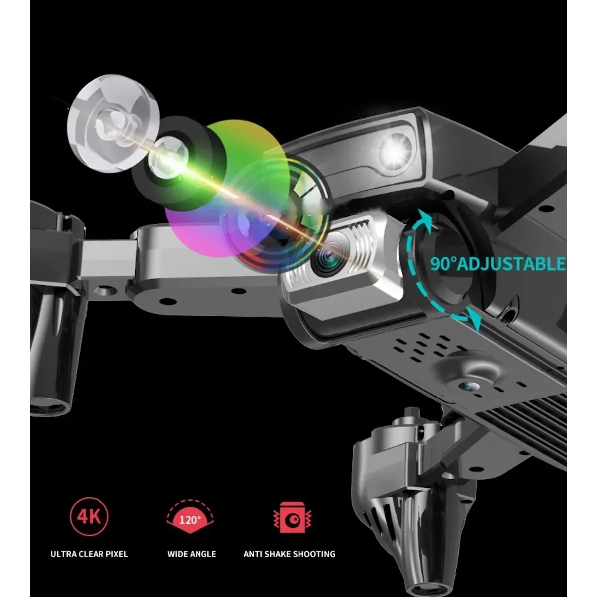 ToySky S173 Drone με Κάμερα 4K και Χειριστήριο με ΔΩΡΟ τη λαμπάδα - Image 7