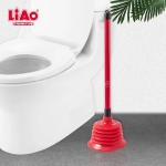 Αποφρακτική τρόμπα τουαλέτας Liao H130004 κόκκινο - Image 3