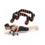 Χειρολαβές στήριξης εδάφους για κάμψεις push-ups stand μαύρο