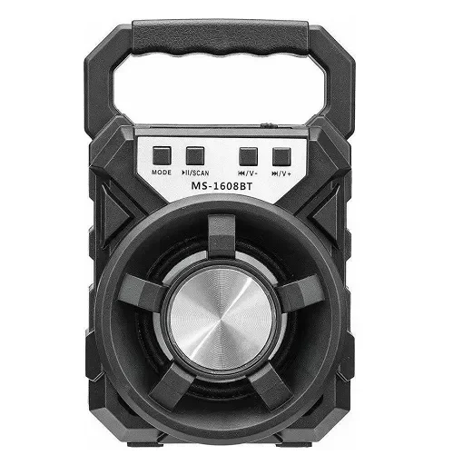 Ηχείο Bluetooth Με Ραδιόφωνο Ms-1608Bt Μαύρο