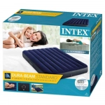 Intex Φουσκωτό Στρώμα Ύπνου Διπλό Classic Downy 64758 191x137x25εκ.