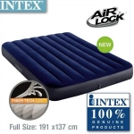 Intex Φουσκωτό Στρώμα Ύπνου Διπλό Classic Downy 64758 191x137x25εκ.