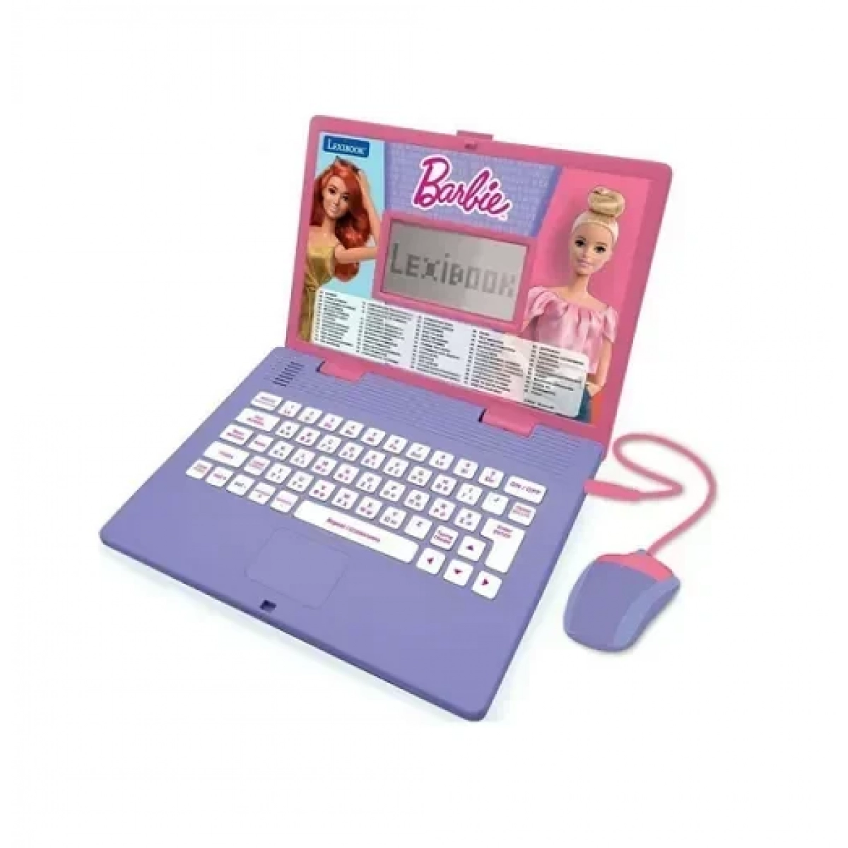 Lexibook Eκπαιδευτικό Δίγλωσσο Laptop Barbie και ΔΩΡΟ η λαμπάδα - Image 2