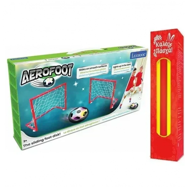 Lexibook Τέρμα Ποδοσφαίρου Εσωτερικού Χώρου Aerofoot JG980 και ΔΩΡΟ η λαμπάδα