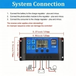 Ρυθμιστής Φόρτισης 30A 12/24V OEM DY-003 – Μαύρο