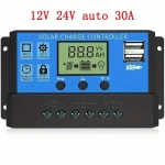 Ρυθμιστής Φόρτισης 30A 12/24V OEM DY-003 – Μαύρο