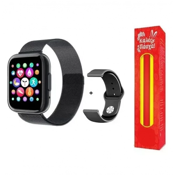 T99 Smartwatch με Παλμογράφο και ΔΩΡΟ η λαμπάδα