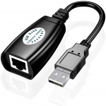 USB RJ45 καλώδιο επέκτασης Cable Extension Cable Connector Adapter - Image 3