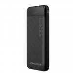 Power Bank 10000mAh με 2 Θύρες USB-A και Θύρα USB-C Μαύρο Awei P37K