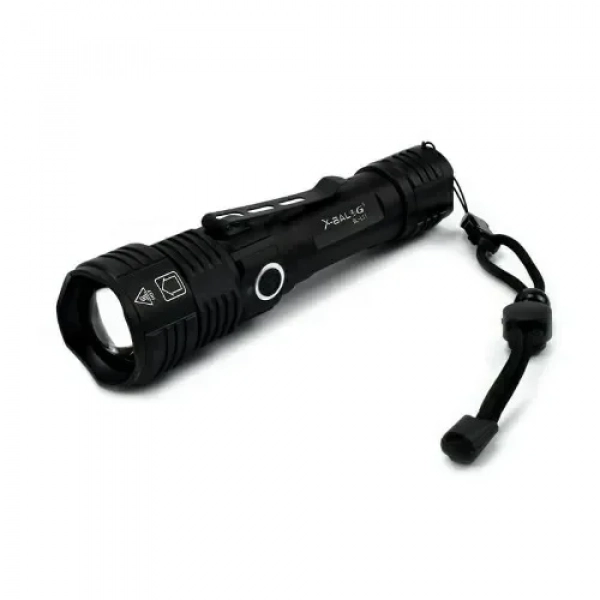 Φακός LED Αλουμινίου 4 Χρωμάτων Φωτισμού X-Balog BL-L11 – Μαύρος
