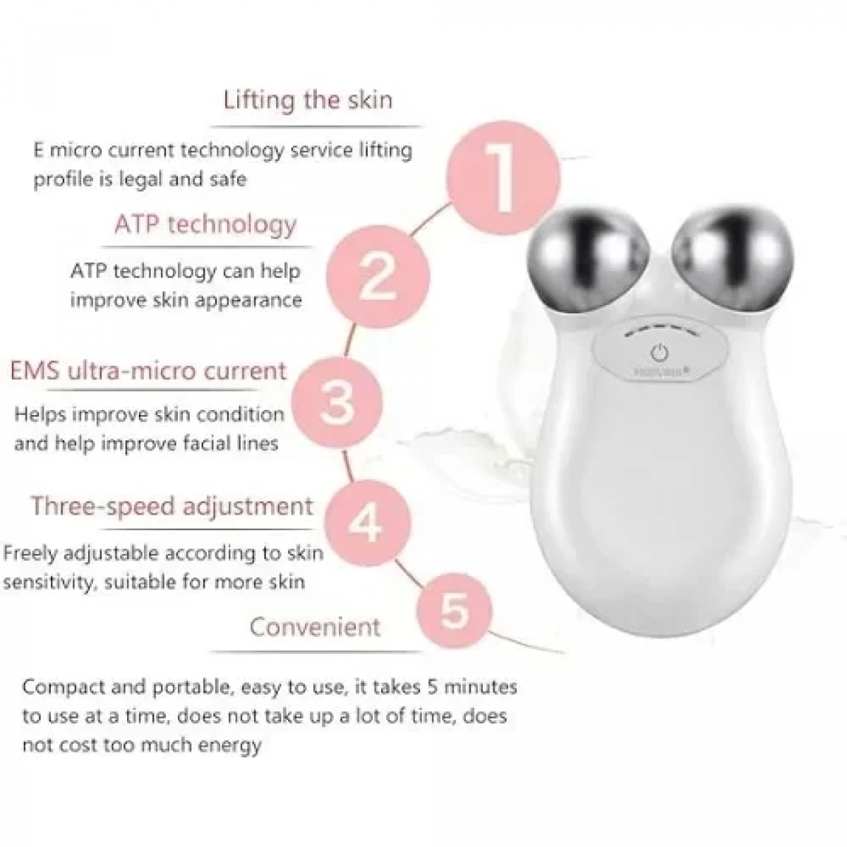 Συσκευή σύσφιξης και τόνωσης προσώπου -Facial toning device