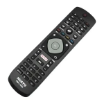 Huayu Συμβατό Τηλεχειριστήριο RM-L1285 για Τηλεοράσεις Philips