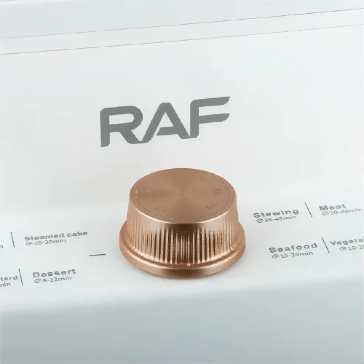 RAF Ατμομάγειρας 12.0L με 3 επίπεδα (R-5238) λευκό