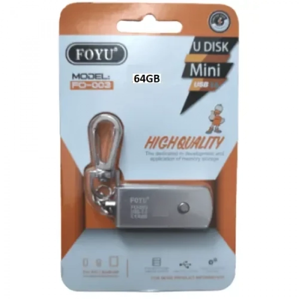 Usb disk μίνι USB 2.0 FO-003 FOYU 64GB