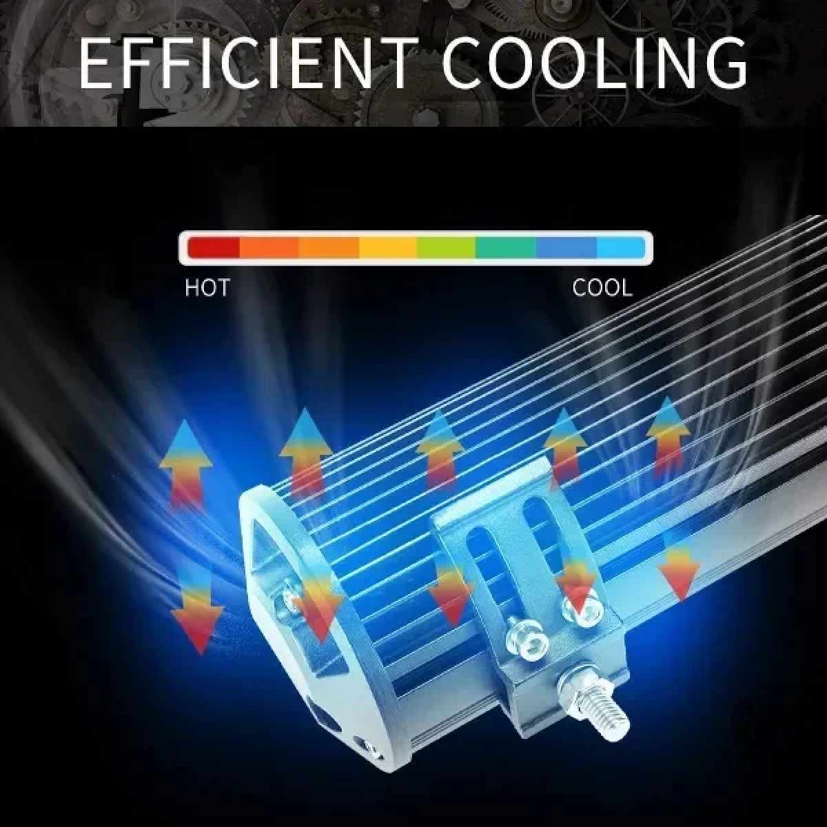 Αδιάβροχη μπάρα φωτισμού LED 360W 10-30V ΟΕΜ