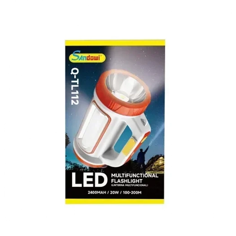 Andowl Επαναφορτιζόμενος Προβολέας Χειρός LED Q-TL112