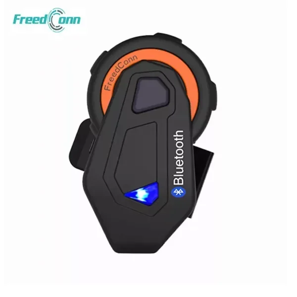 Ασύρματη Ενδοεπικοινωνία Για Κράνος Με Bluetooth Headset Bt Interphone Fm Radio Bluetooth 4.1 Up 1000M Freedconn T-Max