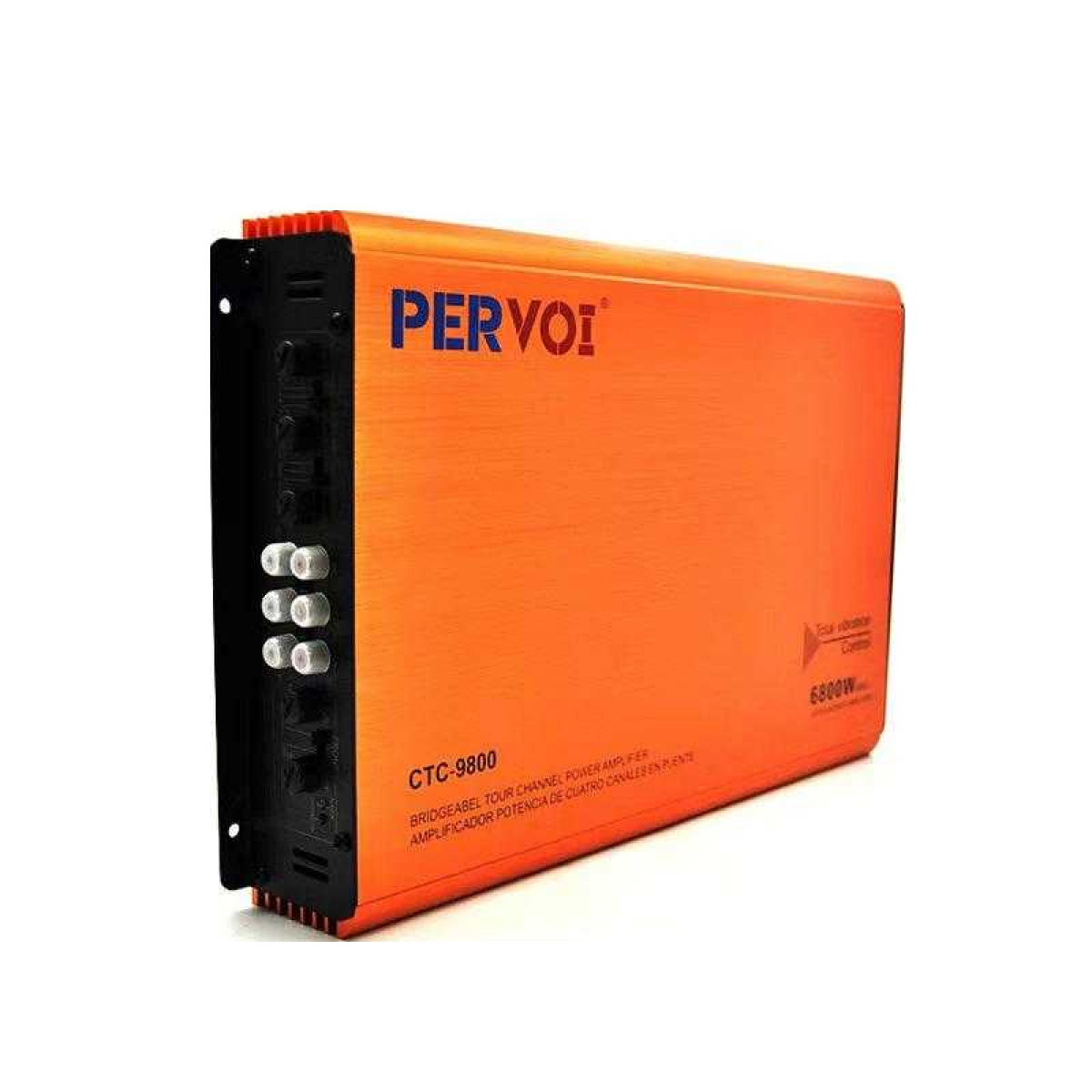 Ενισχυτής αυτοκινήτου 6800W με 4 κανάλια Pervoi CTC-9800